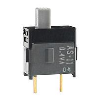 NKK Switches AS11CP ສະລາຍສະລາຍຍ່ອຍ Subminiature Slides SPST ON-OFF .150" STRAIGHT
