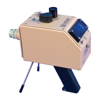 LUDLUM 9-7 ຫ້ອງສະແດງເຄື່ອງວັດໄອອອນ (0.001 R/hr ~ 19.99 kR/hr)