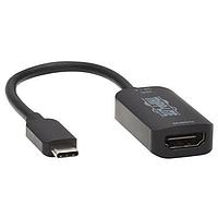 Tripp Lite U444-06N-HDR4-B ໂມດູນອິນເຕີເຟສ USB-C ເປັນ HDMI ADPTR, HDR, DP1.4