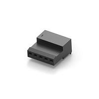 AMP Connectors - TE Connectivity 3-644574-5 ການປະກອບ Receptacle 05P MTA100 CONN ASSY BLK LF