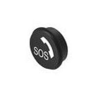 EAO 09-0S12.2964 Keypad Symbol Insert 09.Caps Color Black.Backlight Color White.2964, ໂທສັບສຸດພະຍາດ (eCall)