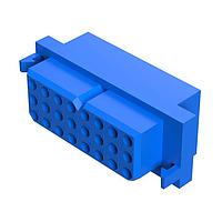 Amphenol Positronic PLC24F1000 ຕົວເຊື່ອມຕໍ່ Power Connector - 3 ບັນດາ, ຂະໜາດ 24 16 ຕິດຕໍ່, Socket (ຜູ້ຍິງ), ຕິດຕໍ່ທີ່ຖືກຖອກອອກໄດ້, ຕິດຕູ້ Panel Mount