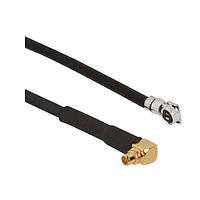 Amphenol RF 095-900-563-250 ການປະກອບສາຍ RF AMC4 ປລັກມຸມຂວາ ເຖິງ ປລັກ MMCX ມຸມຂວາ 0.81 mm 50 Ohm 250 mm (9.84 Inches)