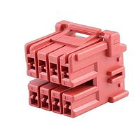 Molex 505605-0802 ຮູງຮັບ Receptacle CP3.3 RECPT 3.3mm DR 8CKT POLZ PsInLk ແດງ