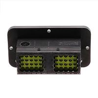 Amphenol SINE Systems ARC12-40PCR ຫົວຂໍ້ 40 ຕຳແໜ່ງ, ປະຕູຮັບ, ຕິດຕໍ່ພິນ, ຂະໜາດ 16, ການແຊກດ້ວຍການສະກັດສະຍຸດສໍາລັບ Jackscrew, ກະທົບຄີ C, ມີຂອງປະຕູ, ການປິດຮອບດ້ານຫຼັງທີ່ມີຂະໜາດຫຼຸດ