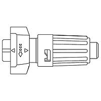 CONXALL W6882-9PG-P-522 ຕົວເຊື່ອມ PosLckCblEnd#22 Sdr Cont 9 M Pins 522