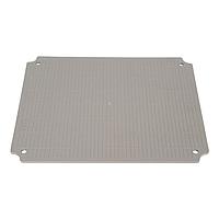 Bud Industries PTX-22422-P ຈອງຕິດພາຍໃນ PTH MOUNTING PLATE_ ABS PLASTIC