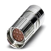 PHOENIX CONTACT 1607284 ຕົວເຊື່ອມຕໍ່ມິຕຣິກຮູບວົງກົມ RF-12S1S8A8002