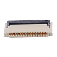 Omron Electronics XF2M-2215-1A ບອດມາວນທ໌ .5mm Rotary BackLock SMT Dual 22P Adhesv