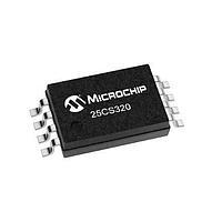 Microchip Technology 25CS320-I/ST EEPROM 32 Kbit SPI SERIAL  w/ECC, 8-TSSOP Bulk, 85C ອຸດສາຫະກຳ