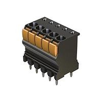 HARTING 14021314101000 ບລັອກຂໍ້ຕໍ່ຄົງທີ່ har-flexicon, ບລັອກຂໍ້ຕໍ່ 13 ຂາວິທີການກົດໃສ່ກະເປົາສົ່ງລົງດ້ວຍສປອງຮອບດຽວ - 30-16AWG, ຕິດຕັ້ງບົດບັນທຶກ pcb ຢຸດຕັ້ງ (THR/SMC), 10Amps, ຊ່ອງຫ່າງ 3.50mm