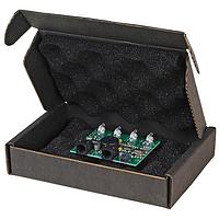 Protektive Pak 37033 ກະດານວົງຈອນ CIRCUIT BOARD SHIPPER W/BLACK FOAM, 7 X 5 X 1-1/2