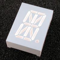 Kingbright PSC08-11YWA ຈອກສະແດງ LED AlphaNum ເຫຼືອງ 588nm ຄາທອດທົ່ວໄປ