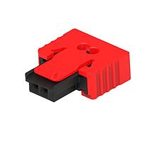 ERNI - TE Connectivity 384529-E ຮອງສະໜອງສາຍແລະຮອງສາຍ 2-PIN, ຜູ້ຍິງ, IDC22POSITIVER/A