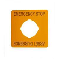 Eaton M22-XYK5 ປ້າຍ Legend E-STOP LEGEND PLATE