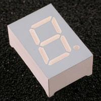 Kingbright SA05-11YWA ຈໍ LED ແບບເຫຼົ່າເຫຼືອງ 588nm ອານອດທົ່ວໄປ