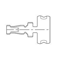 AMP Connectors - TE Connectivity 3-640401-1 (Mouser Reel) ຂໍ້ຕໍ່ສາຍໄຟຟ້າໄປບອດ MINI 26-22 SNPB/PHBZ ມົນ 1000