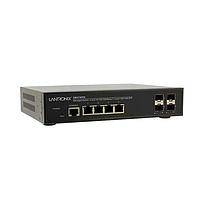 Lantronix SM4T4DPA-JP ໂມດູນ Ethernet MANAGED SWITCH, 4-ພອດ 10/100/1000B-T+4-ພອດ 100/1000SFP W/JP
