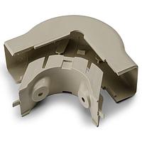 HellermannTyton TSRP2I-29-1 ປົກຄຸມມຸມພາຍນອກຂອງທ່ອສາຍໄຟຟ້າ & ທາງຜ່ານ, 1-1/4", 1" ລັດຊະນະການອ້ອມ, PVC, ສີຄຳ, 1/bg