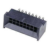 Molex 219637-1310 Headers Nano-Fit BMI ຮອງມຸມຂວາ Header ຜ່ານຮູ 2.50P 2R 10 CKT 0.76um Au BLK