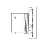 DEUTSCH - TE Connectivity DL64H-16-24PN-829 ຕົວເຊື່ອມຕໍ່ Circular MIL Spec HERM RECP