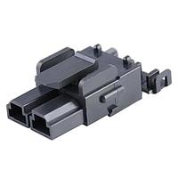 Molex 42816-0212 ຮູງຮັບ Receptacle MINIFIT SR 2Ckt 10MM RECPT HSG SR ສີດຳ