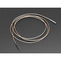 Adafruit 3245 ຕົວຈັບອຸນຫະພູມ Thermocouple ປະເພດ-K ປົກກັນດ້ວຍເສັ້ນແກັດກະຈົບກະຈອງ ຫົວສ່ວນເຫຼັ້ມເຫຼືອງເຫຼືອງສ່ວນເຫຼືອງ