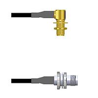 Amphenol Custom Cable Q-2P04E0003144i ສາຍສະບັບ RF SMA-RJB/TNC-SJB G174 144I