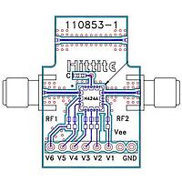 Analog Devices EV1HMC424ALH5 ອັດຕະນູເວີ 5 dB LSB 6-Bit Digital Attenuator SMT