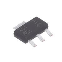 Diodes Incorporated ZX5T851GQTC BJTs - ບິໂພລາ ທຣານຊິສຕໍເຣດ Pwr Low Sat Transistor SOT223 T&R 4K