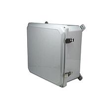 Bud Industries DPH-28729 ກອງຄອມພິວເຕີ PC Enclosure Gray Hinged Cover IP68 NEMA 6P PC Enclosure ມີຄວາມສູງແຜ່ນປ່ຽນແປງ (15.24 X 15.24 X 7.72 ນິ້ວ)