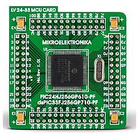 Mikroe MIKROE-718 ບັດລູກ & ບອດ OEM ບັດ MCU dsPIC33FJ256GP710A