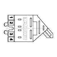 AMP Connectors - TE Connectivity 928039-2 ຕ່າງຫຼັກຕ່າງລົດ DECKEL F 3X7P BU-GH