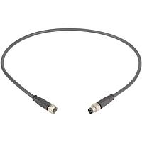 HARTING 21348081388020 ເສັ້ນສາຍເຊນເຊີ / ເສັ້ນສາຍອັກຊັເຕວ M8 3PIN M/F STRT DOUBLE END 2.0M PUR