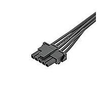 Molex 145132-0510 Discrete Wire Micro-Fit OTS Cbl ASSY 1m 5CKT ສີດຳ