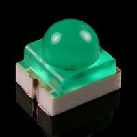 Kingbright APED3528SGT ເດີມແດງ LED ເພື່ອສີດຽວ Super Grn Dome 568nm, 25mcd, 40 deg