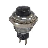 Shin Chin R13-502MA-05-BB ສະຫຼຸບສະຫຼຸບມາດຕະຖານ SPST OFF-(ON) ສີດຳ