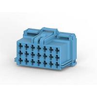 AMP Connectors - TE Connectivity 6-968975-1 ກອງປົງ MCP2.8 GEH ASSY 21P