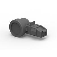 AMP Connectors - TE Connectivity 965576-1 ອຸປະກອນເສີມ ABDECKKAPPE 90GRD