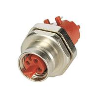 HARTING 21023412431 ຕົວເຊື່ອມ M8 P-code 4pin FML ຕົວຕັ້ງຕົວຕັ້ງ pcb ຕົວຕັ້ງຕົວຕັ້ງ (THR) ມີກະແປງດ້ານໜ້າ ປ້ອງກັນ IP67