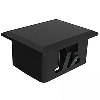 Essentra Components BPE-SC-1-01 ປຸ່ມປິດຮ່ອງຮັບຮອງຮ່ອງ, ສໍາລັບຕູ້ SC, ສີດຳ