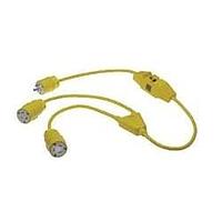 Molex 1301540065 ຕົວເຊື່ອມສາຍສະເປັດຮູບຕົວ Y ປຸກຮອບ 3' 12-3 GFCI (1)2647&(2)