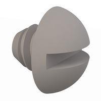 Essentra Components 010440R009 ສະກຣູຫຼັກມີລູກປຸ່ມກົງມົນ, #4-40 ການດັບກະດູກ, 3/32 ຍາວ