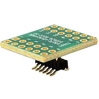 Chip Quik DIP600-SOIC-12N ອາແດບເຕີ DIP-12 (ຄວາມກວ້າງ 0.6" , ລະດັບ 0.1") ເປັນ SOIC-12 ສູງແຄງ (ລະດັບ 1.27mm, ຕົວລ້າງ 150/200 mil) Adapter