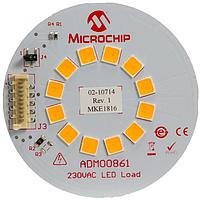 Microchip Technology ADM00861 ບອດປະເມີນ 230VAC ບອດເພີ່ມແສງ LED