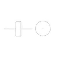 Vishay Cera-Mite 15DKD33 ຄອງຄະບິເຊຍດິສກຄວາມແຮງແຮງສູງ, ຕິດຕັ້ງດ້ວຍການສະແກວ 3300pF