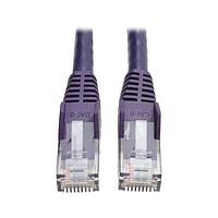 Tripp Lite N201-005-PU ສາຍສະເໜີ Cat 6 Cat6 GigabitSnagless Patch Cable-ສີແດງມ່ວງ
