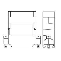 NorComp 983-015-010R012 D-Sub Backshells