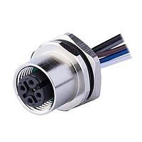 Same Sky (formerly CUI Devices) CDM1227-04A-FW-R9-050-67 ການຕິດຕັ້ງແຜງສາຍຍິ່ງ M12 ຍິງຕົວຍິ່ງຕົວຍິ່ງ, ປະເພດບົດບາດ, ຕິດຕັ້ງດ້ານຫຼັງ PG9?ACode 4PIN, ນັ້ມທອງສົດ, 050M