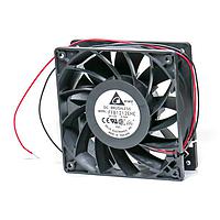 Delta Electronics, Inc. FFB1212EHE-F00 ພັງລົມ Tubeaxial DC Tubeaxial, 120x38mm, 12VDC, ລົດລົບບໍລິສຸດ, 3x ສາຍນໍາສະເໜີ, Tachometer